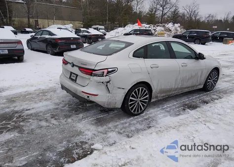 2020 BMW 228I Gran Coupe xDrive z USA, uszkodzony, nr VIN WBA73AK01L7F72733